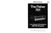 Fisher 701 - Service Manual 